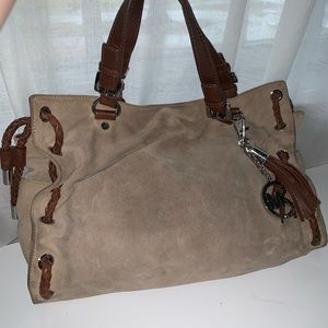 Michael Kors Tan boho tote